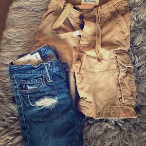 Pair of pants and shorts boy 8